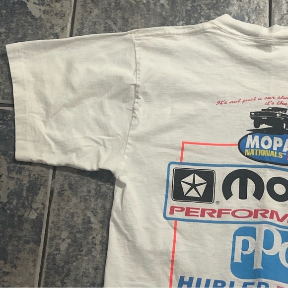 Vintage Single stitch 1993 mopar nationals 90’s racing t shirt - Picture 10 of 11